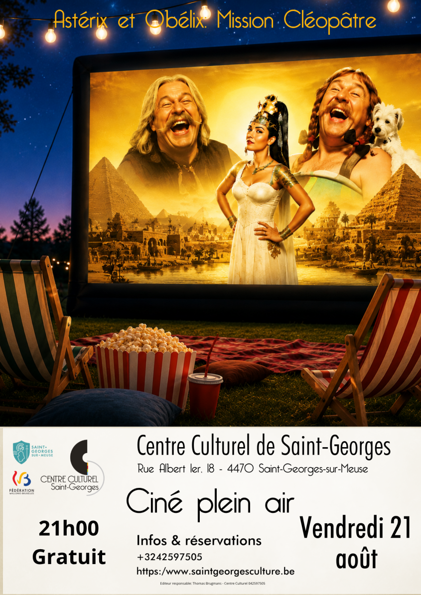 Ciné plein air. Astérix et Obélix: Mission Clépâtre